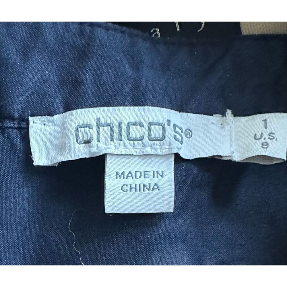 Chicos Lace Edge Blouse - Picture 10 of 11